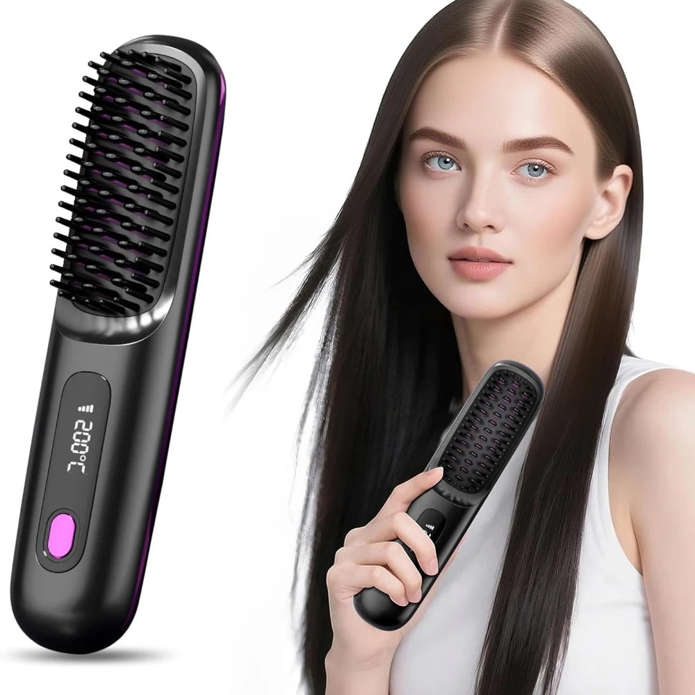 Luxysfy™ Ionic Hair Straightening Brush